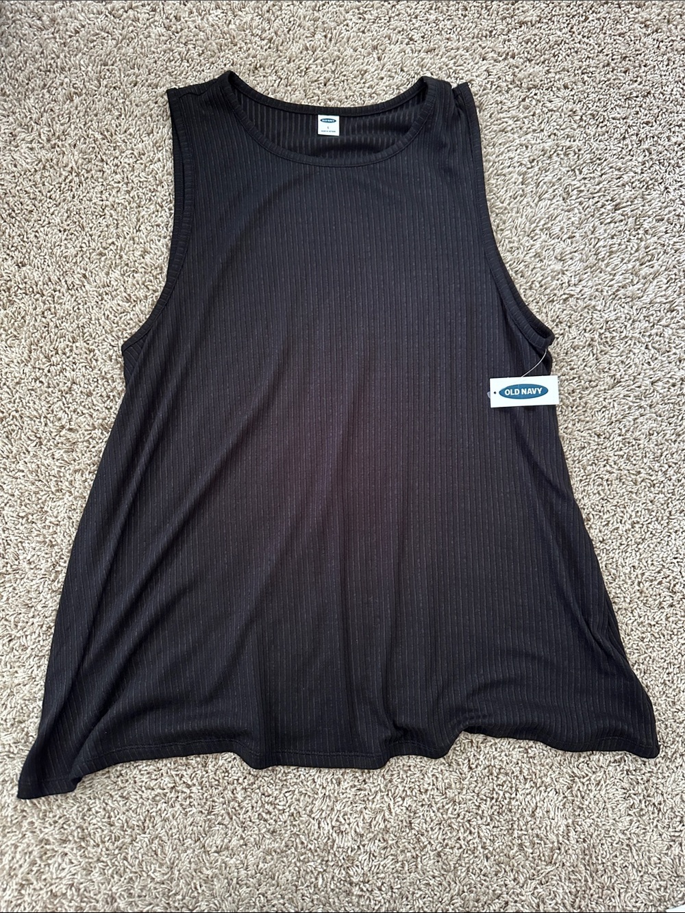 Old Navy Black, Cream & White tops. New with tags. 3 shirts are in the listing!!